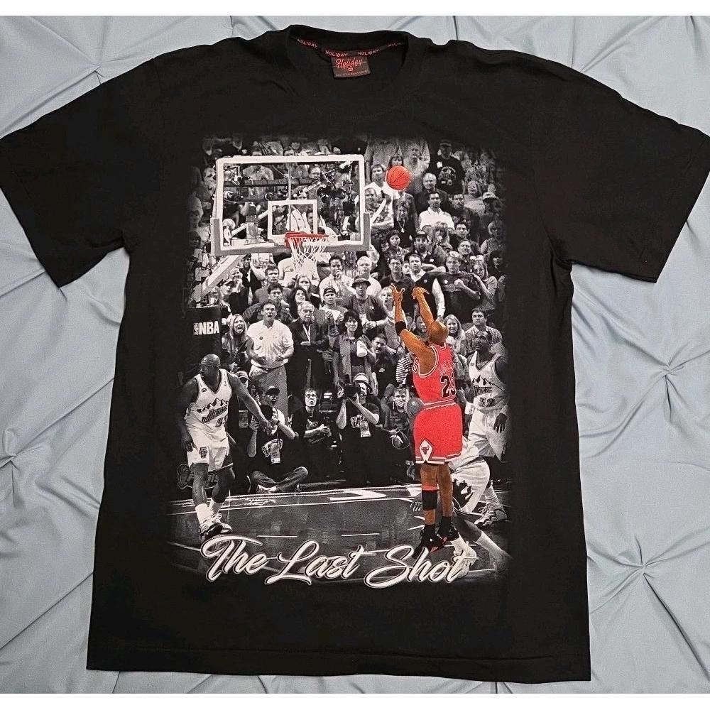 Michael  The Last Shot Double Sided Shirt Mens